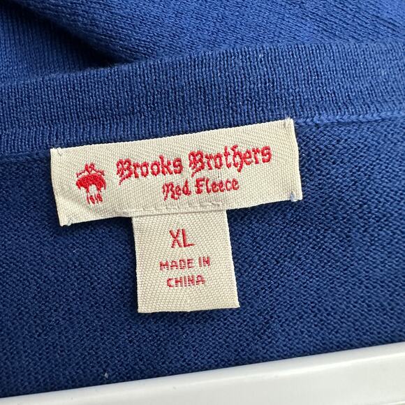 Brooks Brothers Red Fleece Womens Sweater Sz XL Whimsical Carnival Print Preppy - Picture 3 of 6